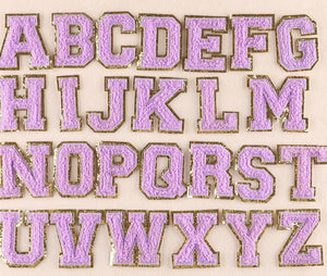 Letter Patches for Packing Cubes (Iron on)