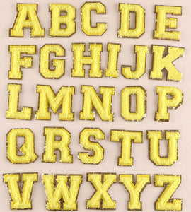 Letter Patches for Packing Cubes (Iron on)